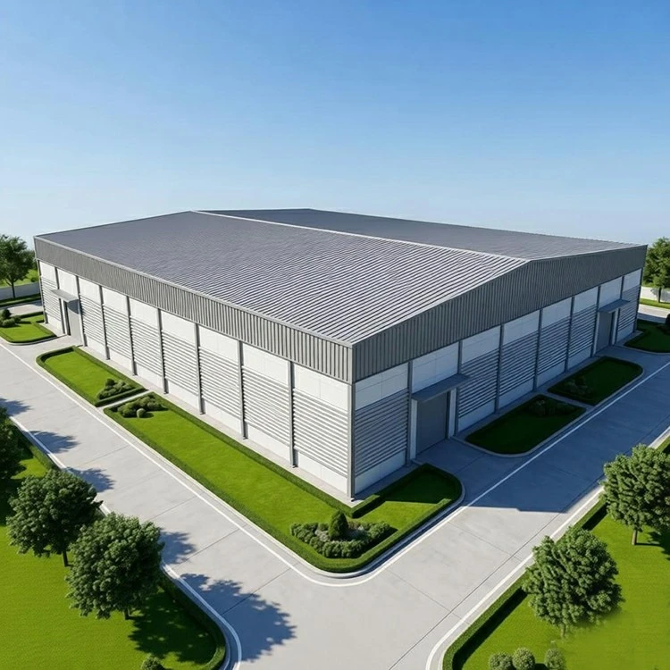 Metal Building With Mezzanine factory