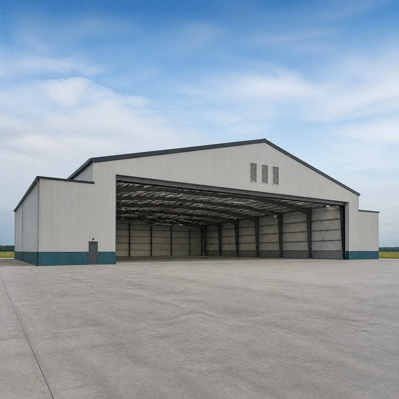 Prefab Metal Airplane Hangar