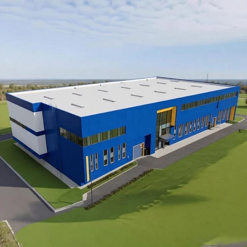 Prefabricated Industrial Plant Building
