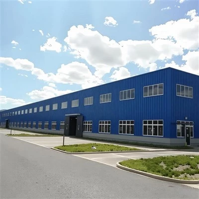 Big Industrial Fabrication Building